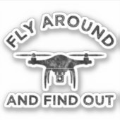 Fliegen Sie herum und erfahren Sie mehr über das F Aufkleber (Vorderseite)