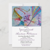 FLIEGEN SIE IHRE EREIGNISMÄSSIGUNG FÜR DAS KITE-PA EINLADUNG (Vorderseite)