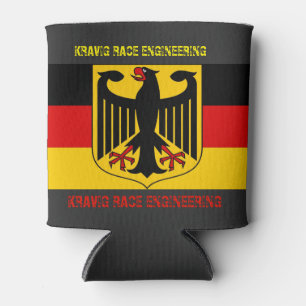 FLIEGEN SIE IHRE FLAG DEUTSCHE RACING DESIGN  DOSENKÜHLER