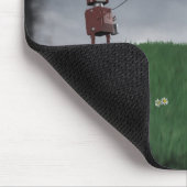 Fliegen Sie Ihren kleinen roten Baloon Mousepad (Ecke)