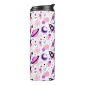 Fliegen Sie ins All! Thermosbecher (Nach links gedreht)