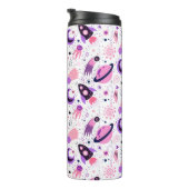 Fliegen Sie ins All! Thermosbecher (Nach rechts gedreht)