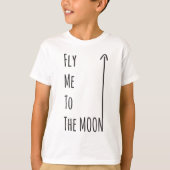 Fliegen Sie mich zum Mond - der glutenfreie Nerd-T T-Shirt (Vorderseite)