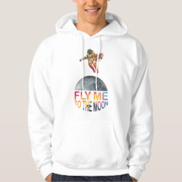 Fliegen Sie mich zum Mond Hoodie