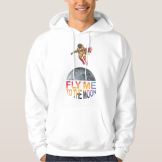 Fliegen Sie mich zum Mond Hoodie
