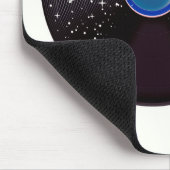 Fliegen Sie mich zum Mond Mousepad (Ecke)