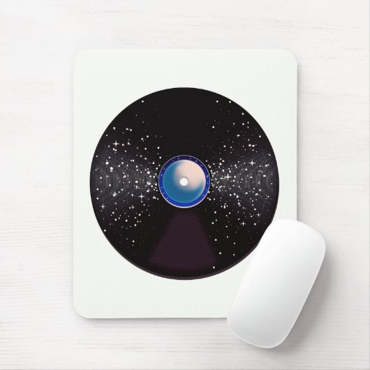 Fliegen Sie mich zum Mond Mousepad (Mit Mouse)