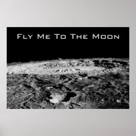 Fliegen Sie mich zum Mond Poster