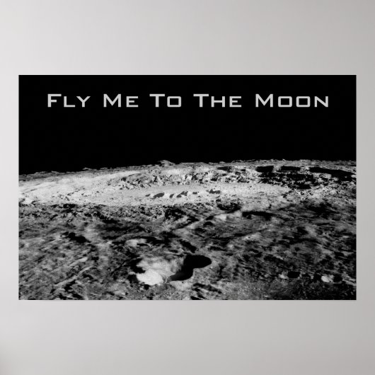 Fliegen Sie mich zum Mond Poster (Vorne)