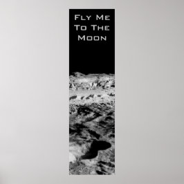 Fliegen Sie mich zum Mond Poster