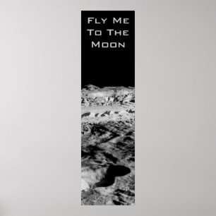 Fliegen Sie mich zum Mond Poster