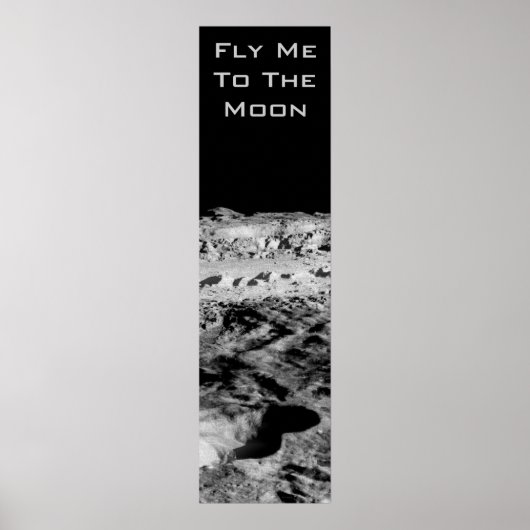 Fliegen Sie mich zum Mond Poster (Vorne)