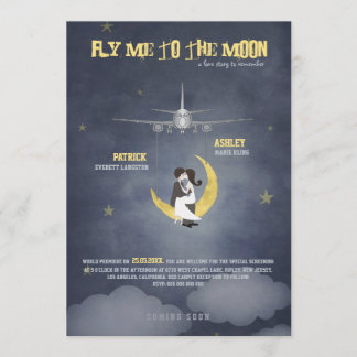 Fliegen Sie mich zur Hochzeit des Mond-2 - Einladung