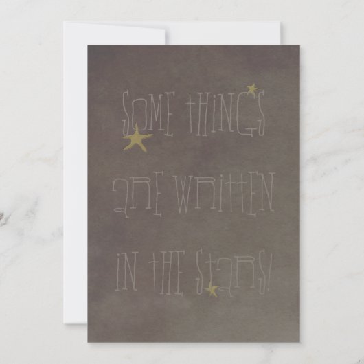 Fliegen Sie mich zur Hochzeit des Mond-2 - Einladung (Rückseite)