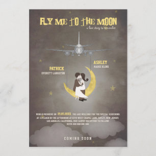 Fliegen Sie mich zur Hochzeit des Mond-2 - Einladung