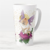 FLIEGEN SIE MIR AUF DEN MUND - Chow-Latte-Tasse - Milchtasse (Rechte Ecke)