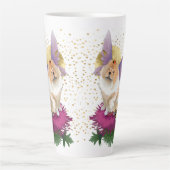 FLIEGEN SIE MIR AUF DEN MUND - Chow-Latte-Tasse - Milchtasse (Vorderseite)