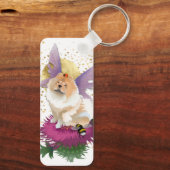 FLIEGEN SIE MIR IN DEN Schlüsselanhänger DER MOONK (Rückseite)