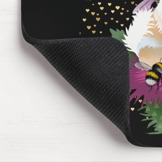 FLIEGEN SIE MIR ZUM MOON Chow Mousepad (Ecke)