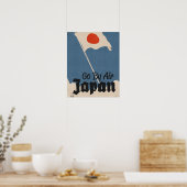 Fliegen Sie mit Air Japan Poster (Küche)