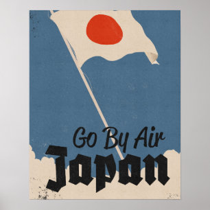 Fliegen Sie mit Air Japan Poster