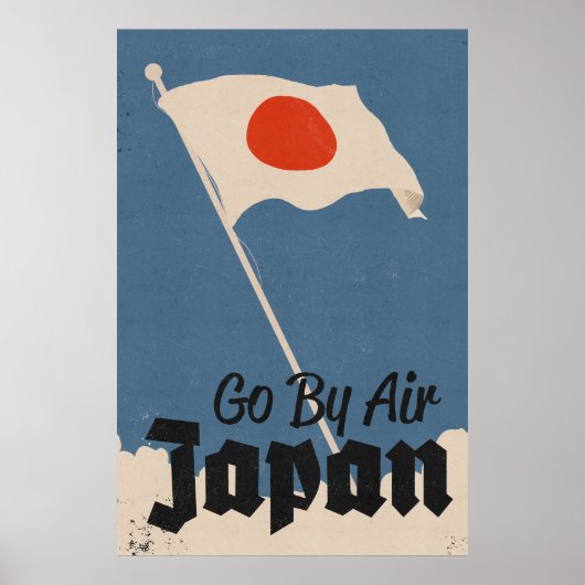 Fliegen Sie mit Air Japan Poster (Vorne)
