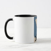 Fliegen Sie mit Air Japan Tasse (Links)