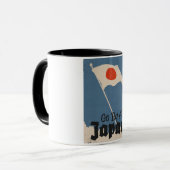 Fliegen Sie mit Air Japan Tasse (Vorderseite Links)