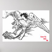 Fliegen Sie mit meinem Poster (Vorne)