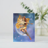 Fliegen Sie mit meiner Postkarte (Stehend Vorderseite)