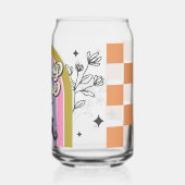 Fliegen Sie mit mir Halloween Glas, Fall Saison Ge Dosenglas (Rückseite)