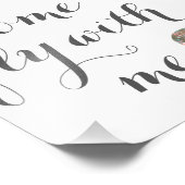 Fliegen Sie mit mir | Hot Air Balloon Art Fotodruck (Ecke)