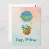 Fliegen Sie so hoch wie möglich Postkarte (Vorne/Hinten)