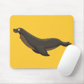 Fliegen-Siegel Mousepad (Mit Mouse)