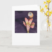 Fliegen sternenklar karte (Gelbe Blume)