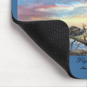 Fliegen SüdMousepad Mousepad (Ecke)