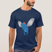 Fliegen-T-Shirt T-Shirt (Vorderseite)