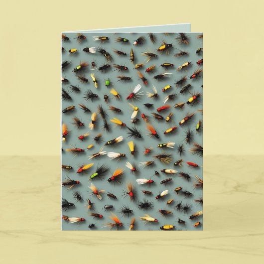 Fliegen - Tag der glücklichen Väter Karte