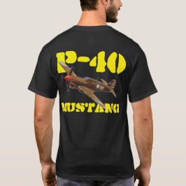 FLIEGEN-TIGER DES MUSTANG-P-40 T-Shirt