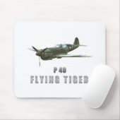 Fliegen-Tiger Mousepad (Mit Mouse)