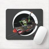 Fliegen-Tiger Mousepad (Mit Mouse)