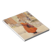 Fliegen um den Zucker Notizblock (angewinkelt)