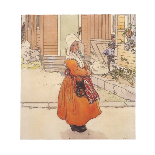 Fliegen um den Zucker Notizblock (Vorderseite)