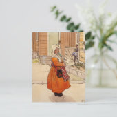 Fliegen um den Zucker Postkarte (Stehend Vorderseite)