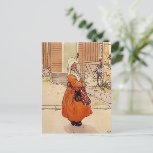 Fliegen um den Zucker Postkarte (Stehend Vorderseite)