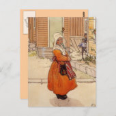 Fliegen um den Zucker Postkarte (Vorne/Hinten)