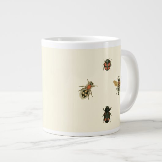Fliegen und Käfer von Vision Studio Jumbo-Tasse