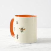 Fliegen und Käfer von Vision Studio Tasse (Vorderseite Links)