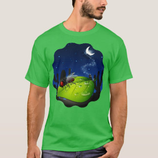 Fliegen unter dem Mond T-Shirt