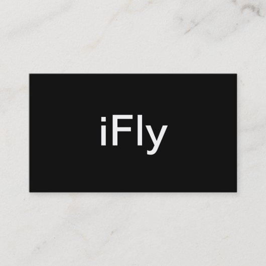 Fliegen-Visitenkarte Visitenkarte (Vorderseite)